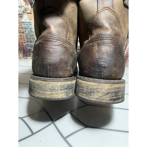 harley davidson  Soft Toe Motorcycle Brown Boots US Size 13 M main image 12